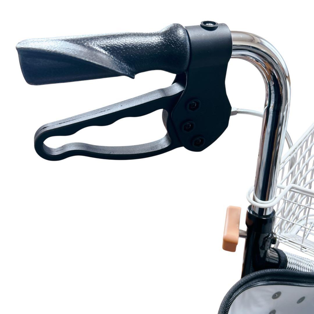 【新品】AIJ トライウォーカー 三輪歩行車 TR-62ブラック カゴ付き