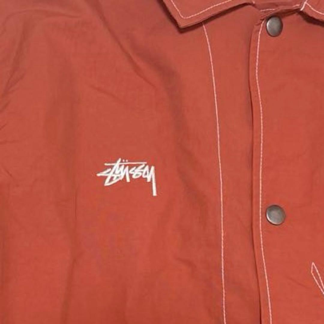 【美品】Stussy ステューシー フォルサム コーチジャケット　メンズ　Ｌ
