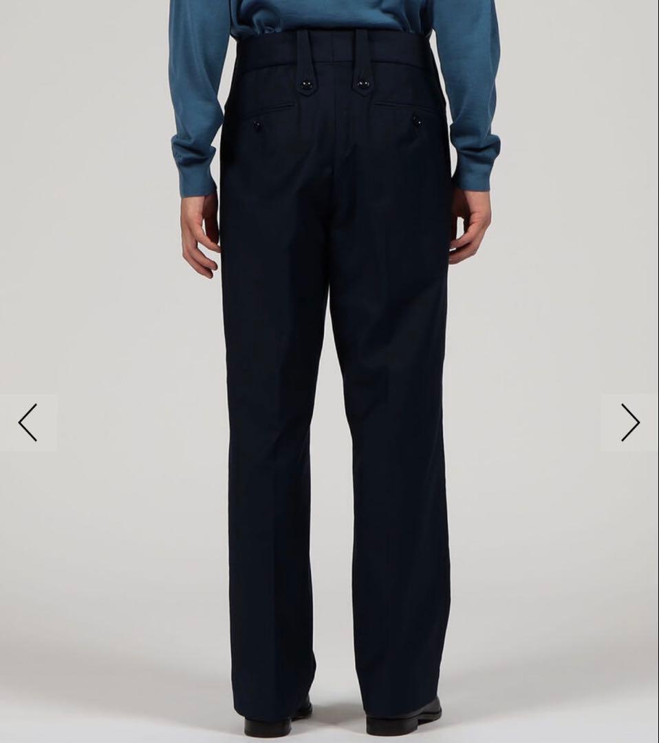 タンジェント　ヘンリー　スラックス　チノパン　タック　38 グレー