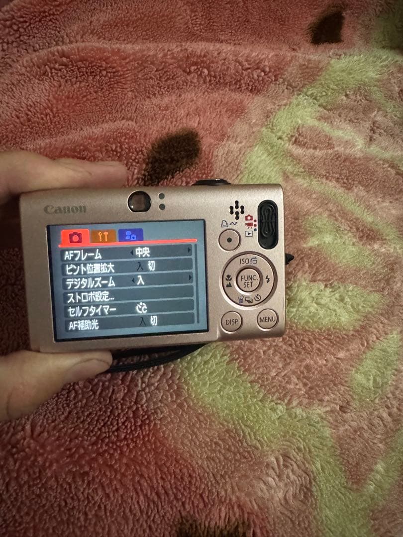 Canon IXY デジタルカメラ ピンク