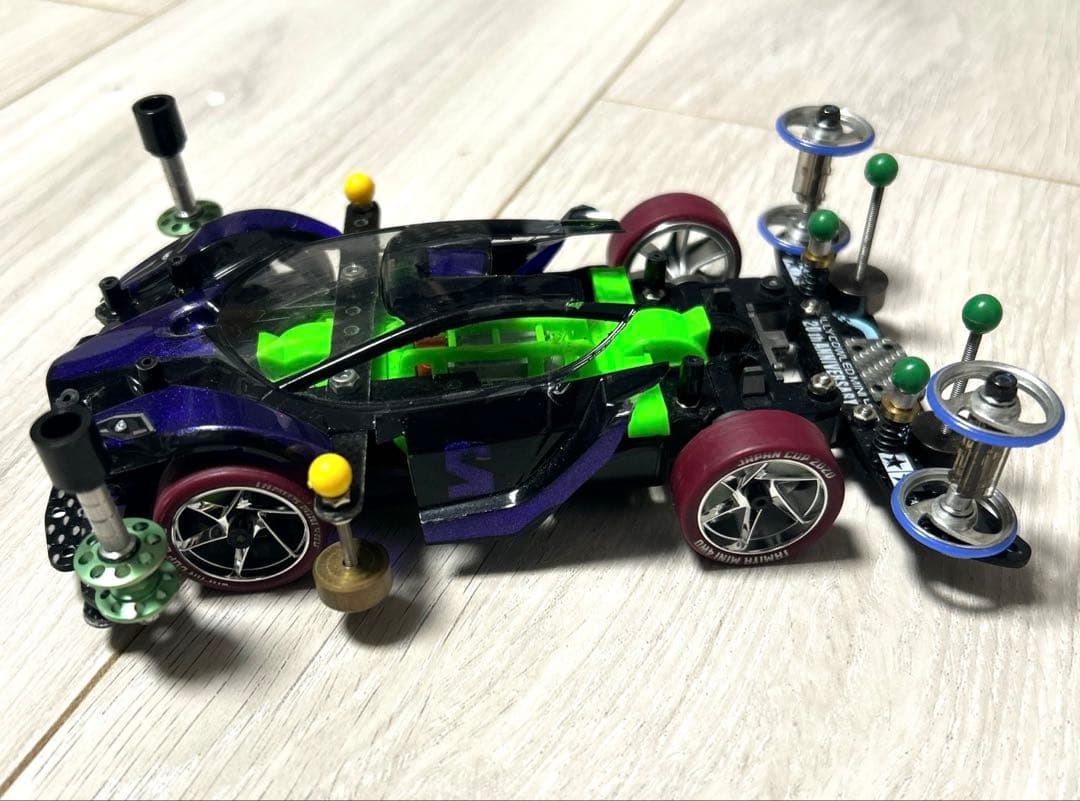 【特価】ミニ四駆　MSフレキ　引退品　マシン