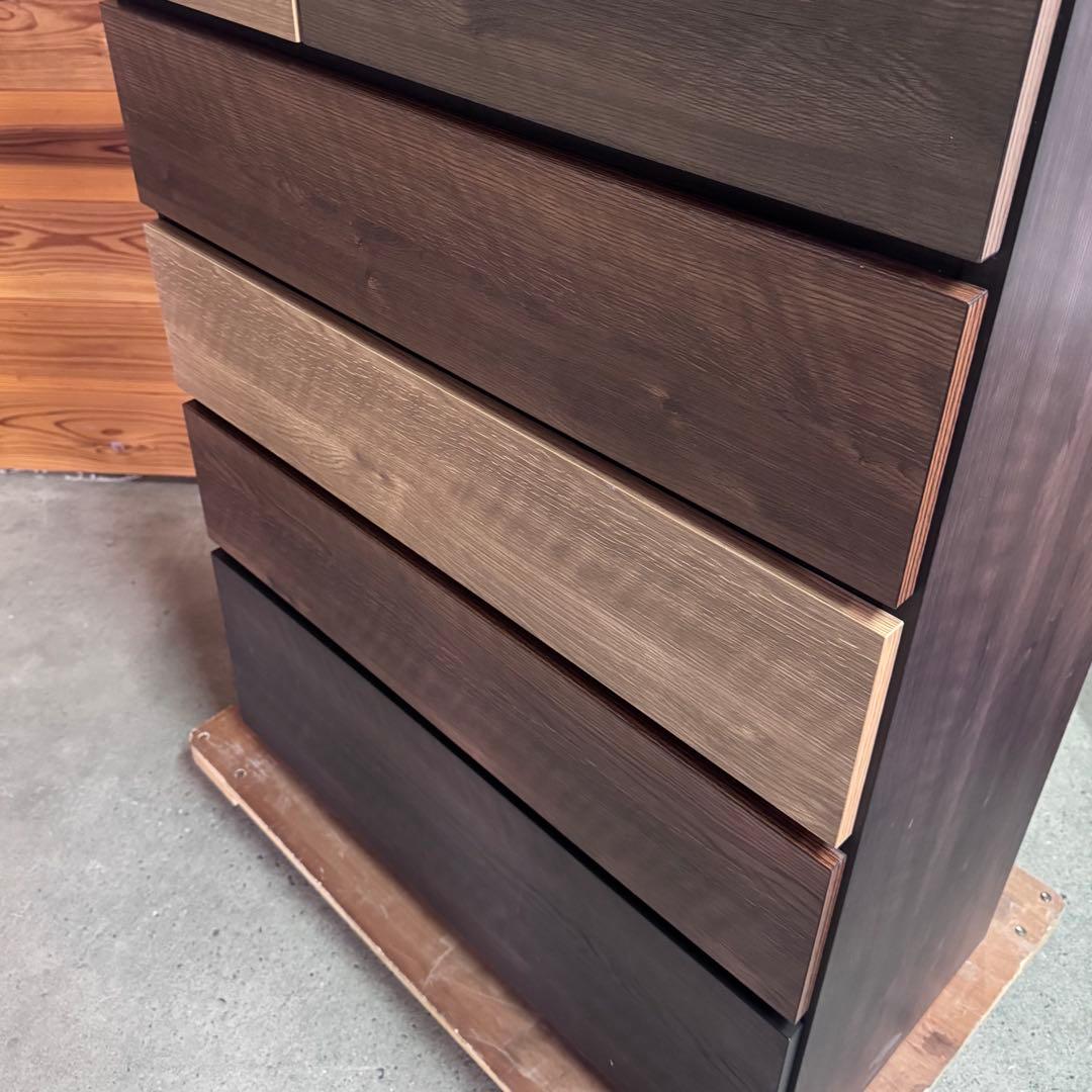 ニトリ ハイチェスト ランダム 幅80cm タンス