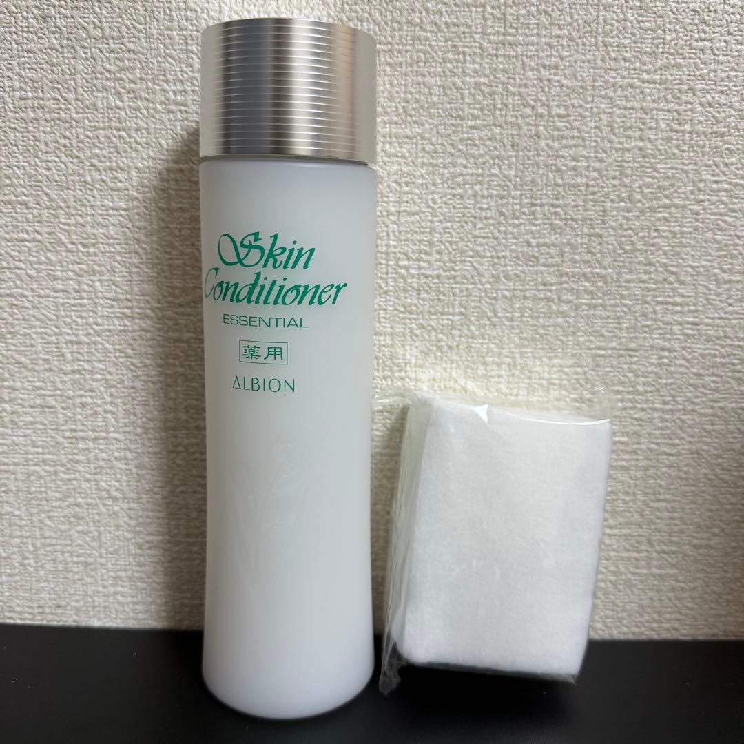 ❗️値下げ中❗️ALBION スキンコンディショナー330mlとコットン10枚