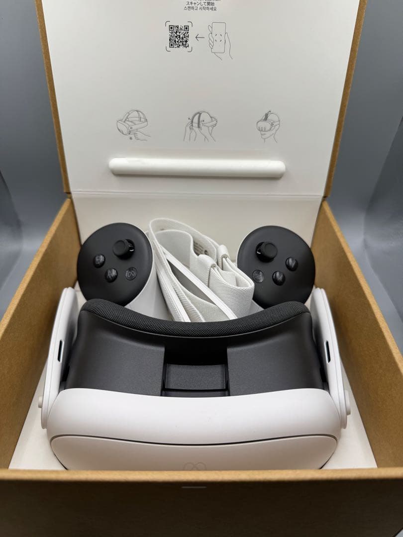 【美品】Quest3 512GB & バッテリー付ストラップ等