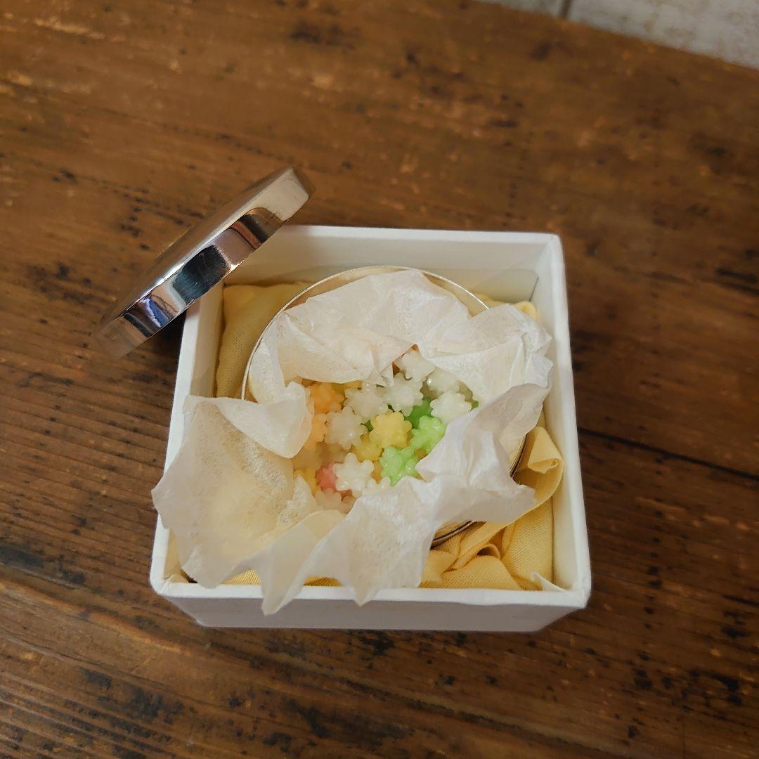 ボンボニエール 皇室 三笠宮家 家紋 銀製