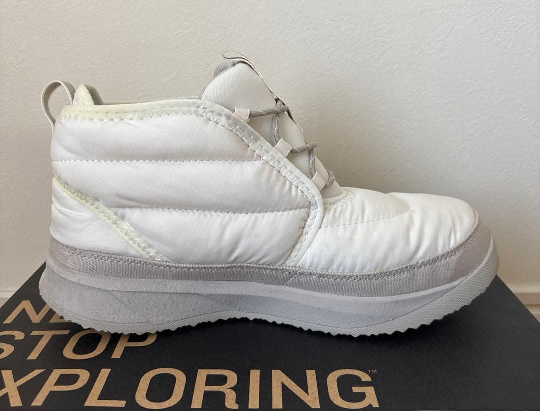 US購入 レア ノースフェイス チャッカブーツ ホワイト