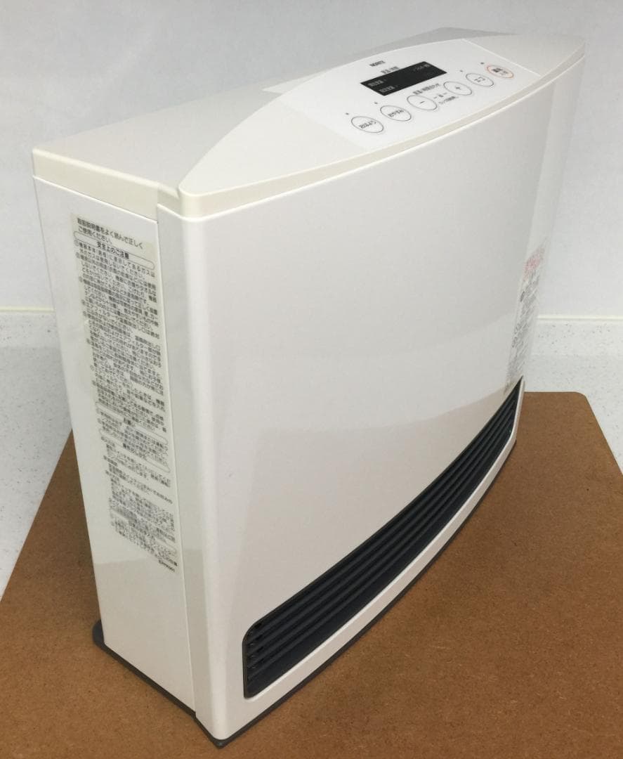 ノーリツ ガスファンヒーター GFH-4003SーW5 2mホース付き【美品】