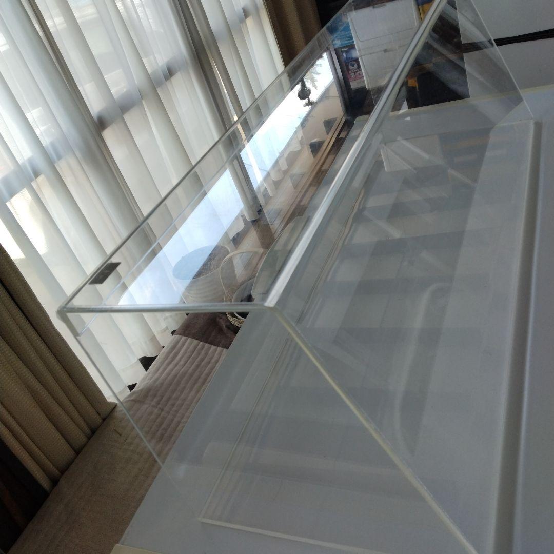 アクリル製ディスプレイケース 長方形＋LEDライティングバー20色