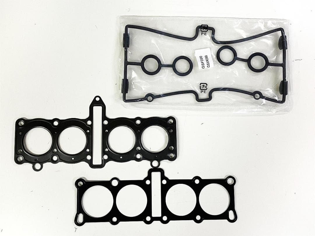 GJ76A GSX250S 刀250 リプレイスガスケット 3点セット カタナ