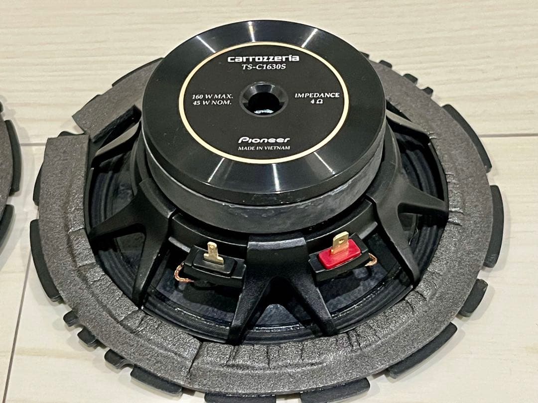 【TPO】カロッツェリア TS-C1630S-2 16cmセパレート