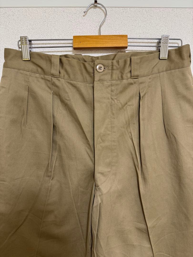【デッドストック】フランス軍 M52 後期 チノパン カーキ　24 59年製