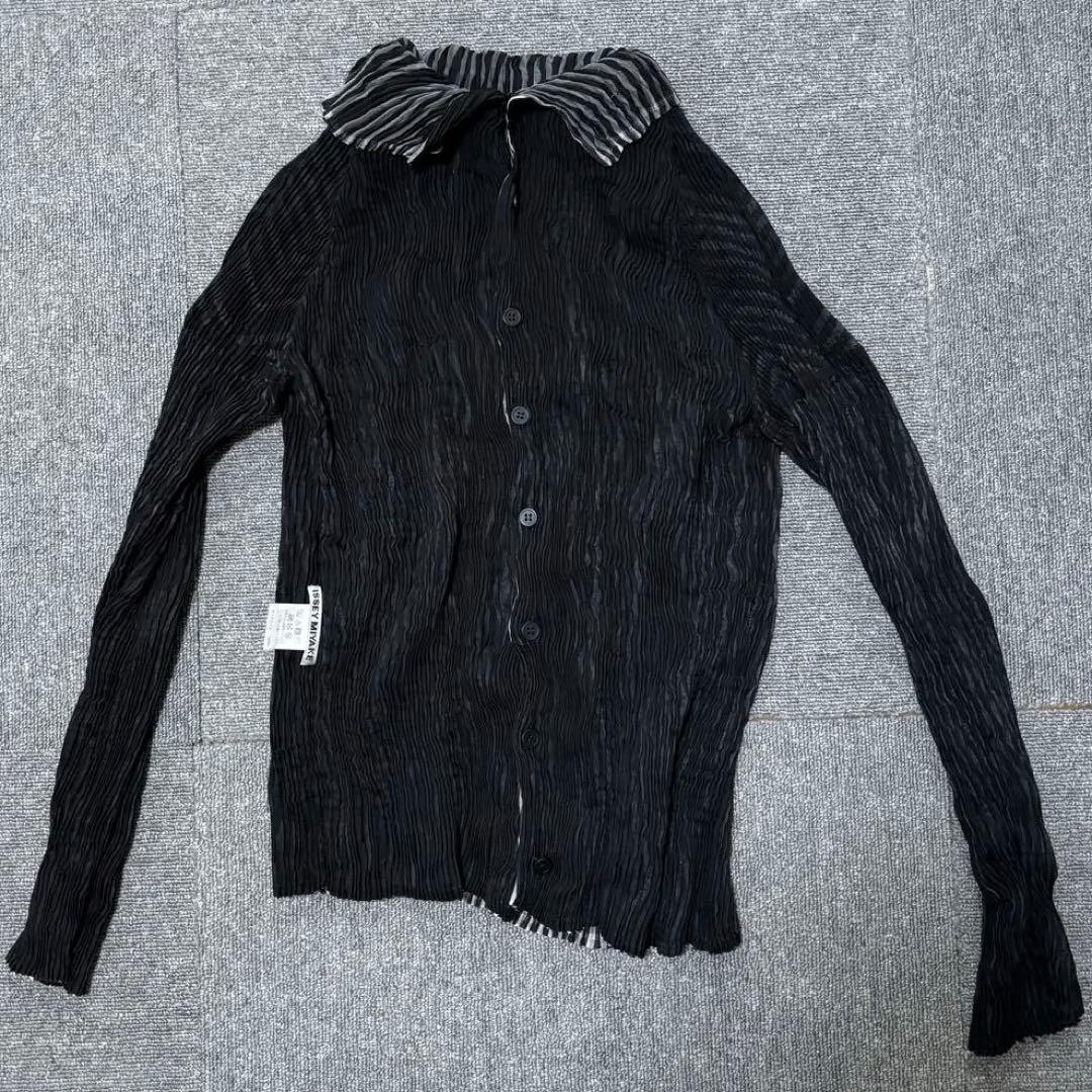 ISSEY MIYAKE リバーシブル プリーツトップス タートル