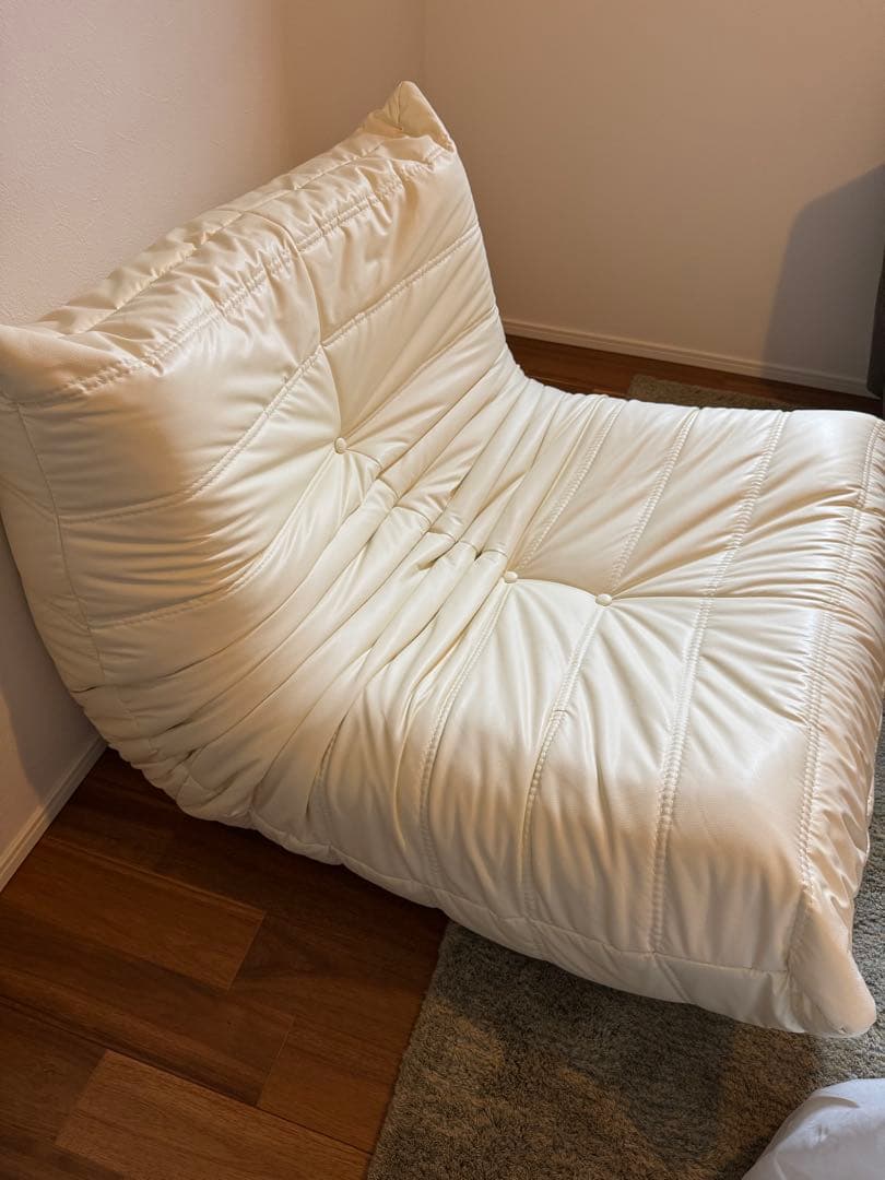 小川　C42 Bee relax sofa アイボリー　一人掛け　ソファ