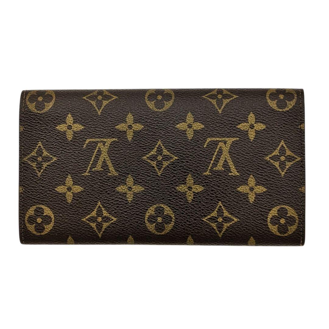 良品 ルイヴィトン モノグラム ポシェット ポルトモネ クレディ 966