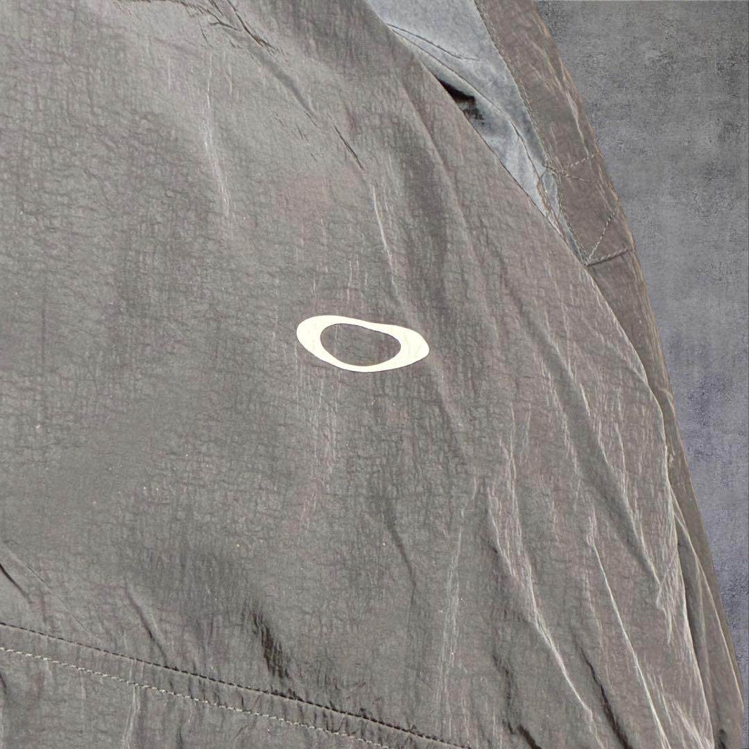 Y2K オークリー スイングトップ ナイロンジャケット ノームコア 2XL 黒