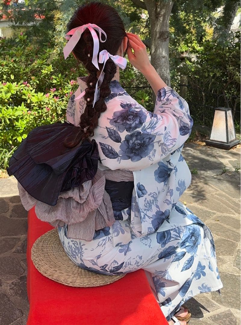 【新品未使用未開封】GRL 浴衣・帯セット gi1519 tu280