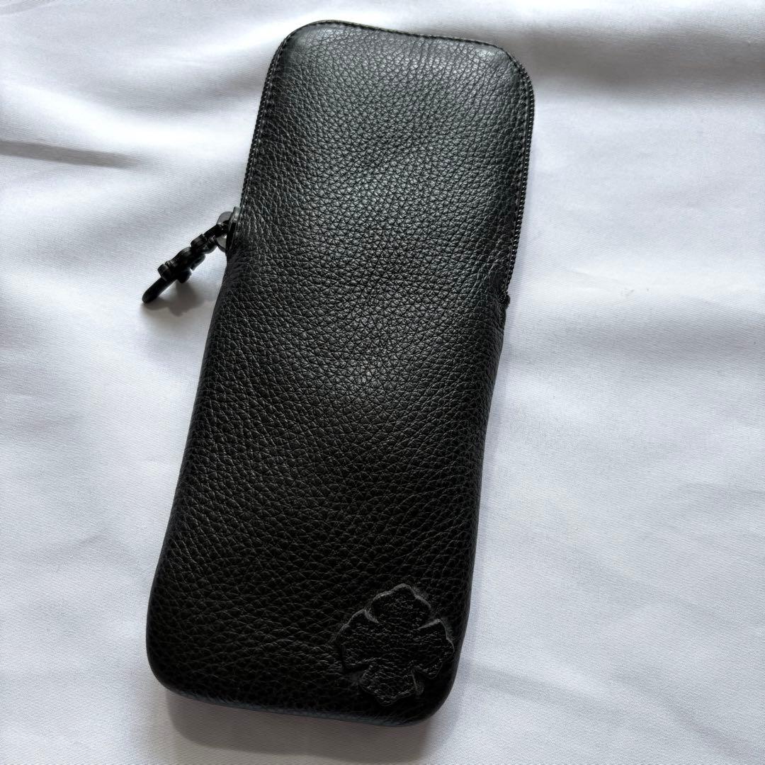 クロムハーツ メガネケース クリーナー セット レザーケース サングラス 美品