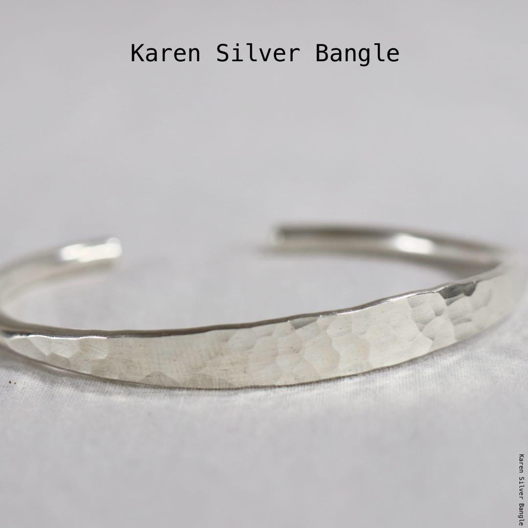 m-BL209｜Karen Silver Bangle カレンシルバー