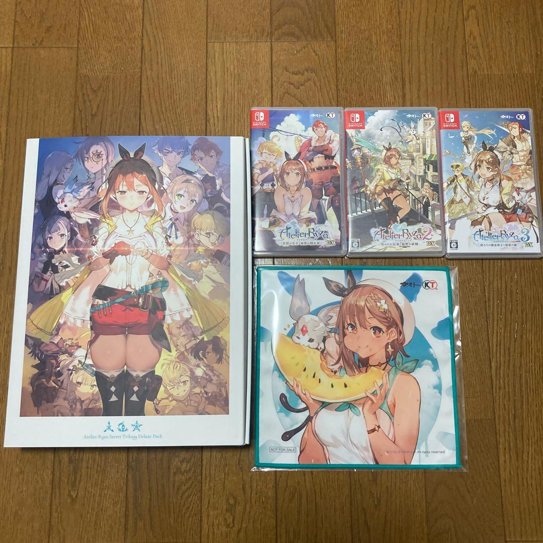 店舗特典付　ライザのアトリエ　秘密トリロジーDX プレミアムボックスSwitch