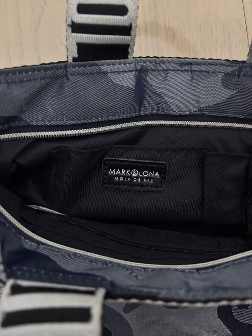 MARK&LONA マークアンドロナ カモフラ柄 カートバッグ ラウンドバッグ