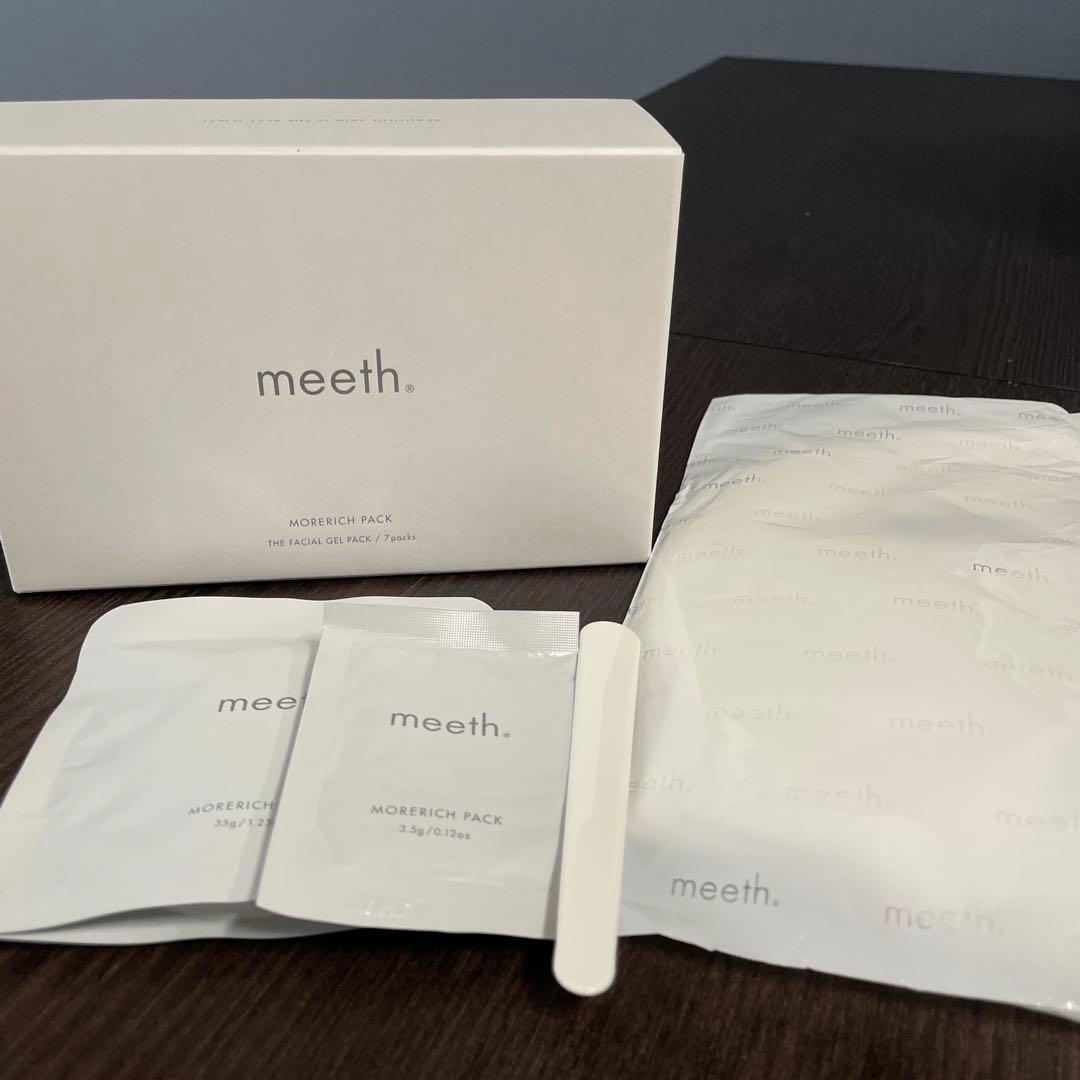 【新品　未使用】meeth. モアリッチパック 7包入り