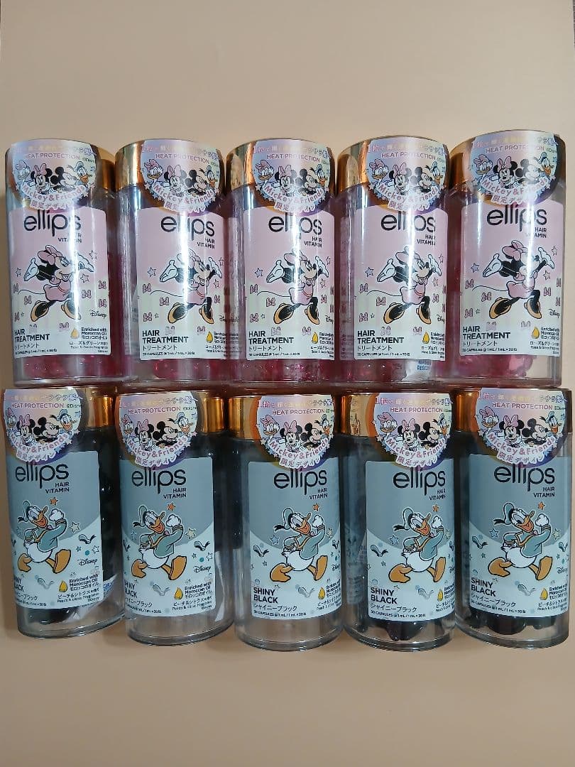 【大特価】 ellips エリップス　ヘアーオイル　ディズニー 10個 セット