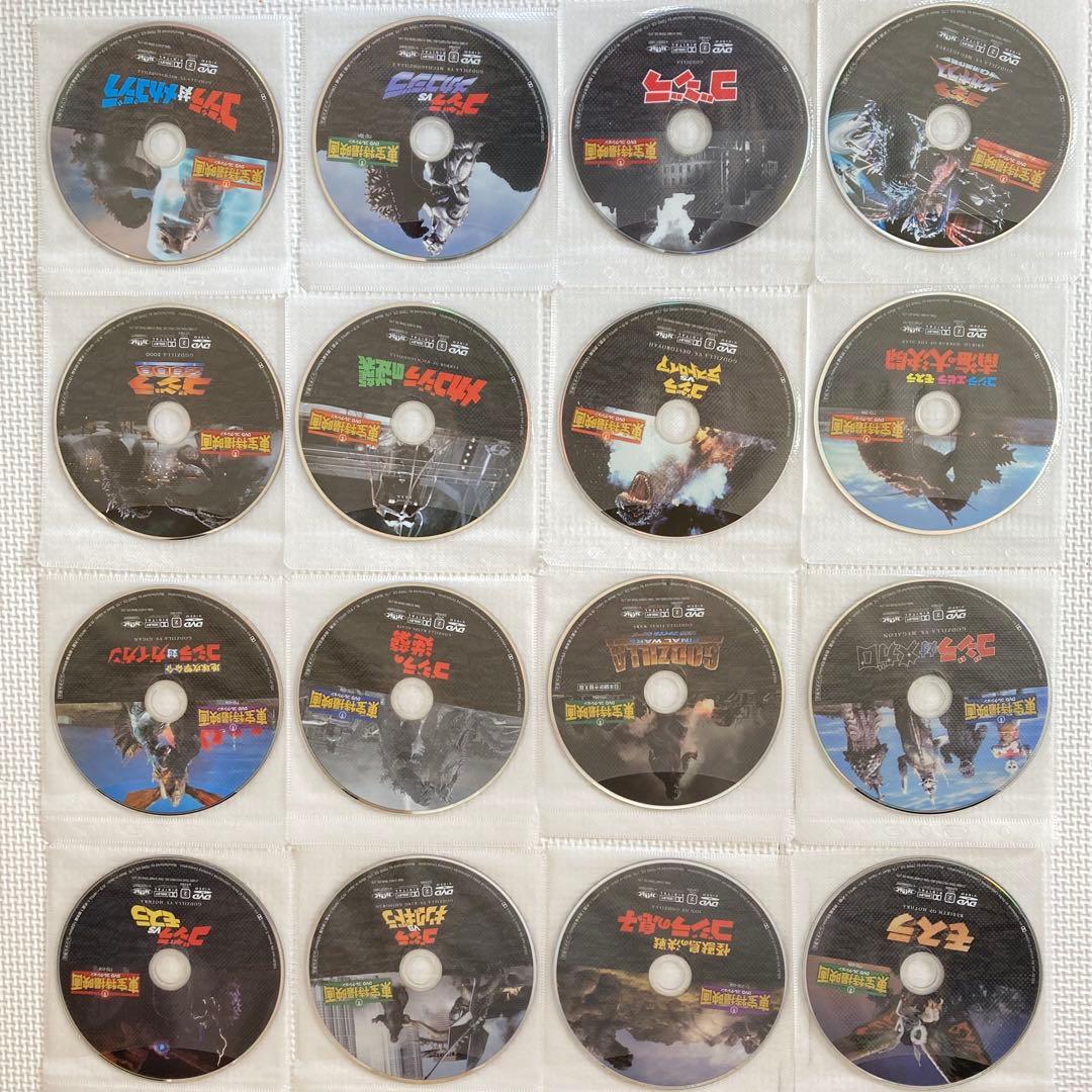 ◆東宝特撮映画DVDコレクション◆ディスクのみ◆64枚セット◆ゴジラ◆モスラ◆