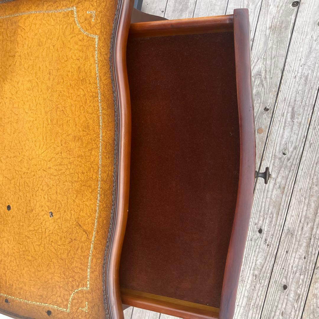 イタリアスタイル 木製コンソールテーブル コールキャビネット 電話台キャビネット