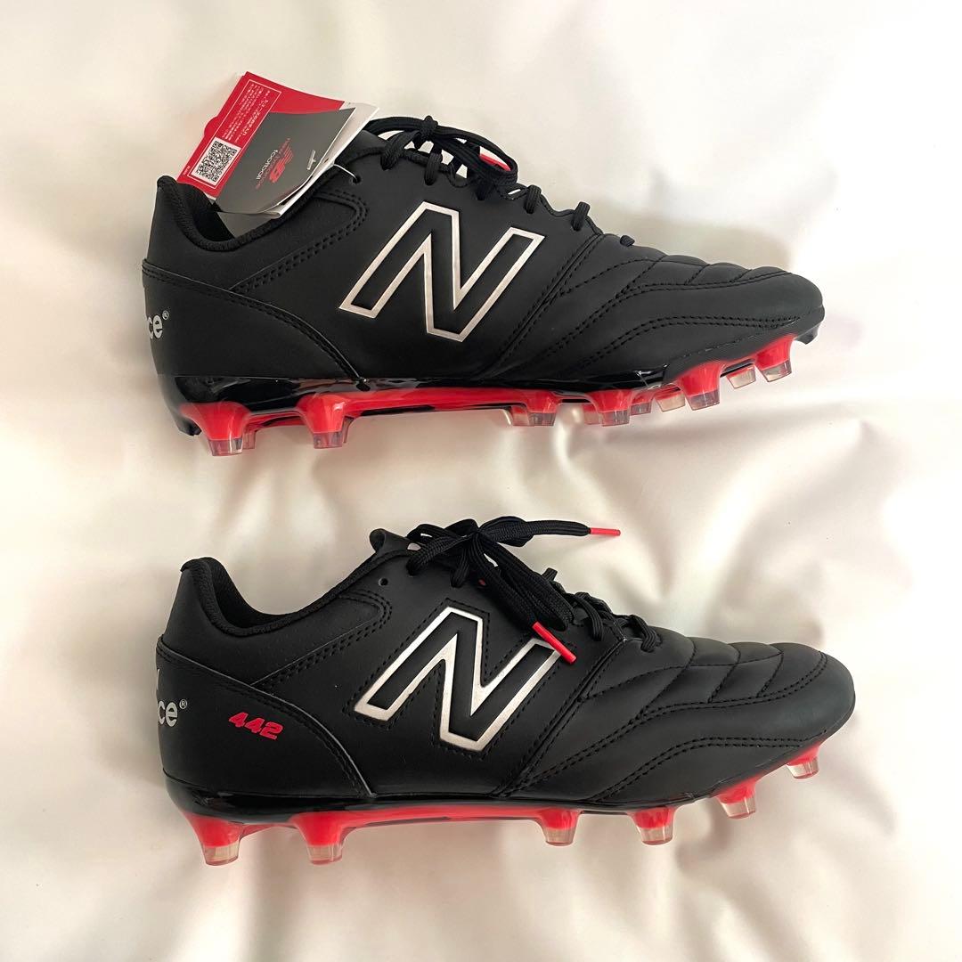 【新品】 ニューバランスサッカースパイク442 TEAM HG BK2 黒 27