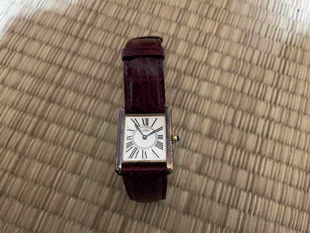 CARTIERカルティエ マストタンク ヴェルメイユ