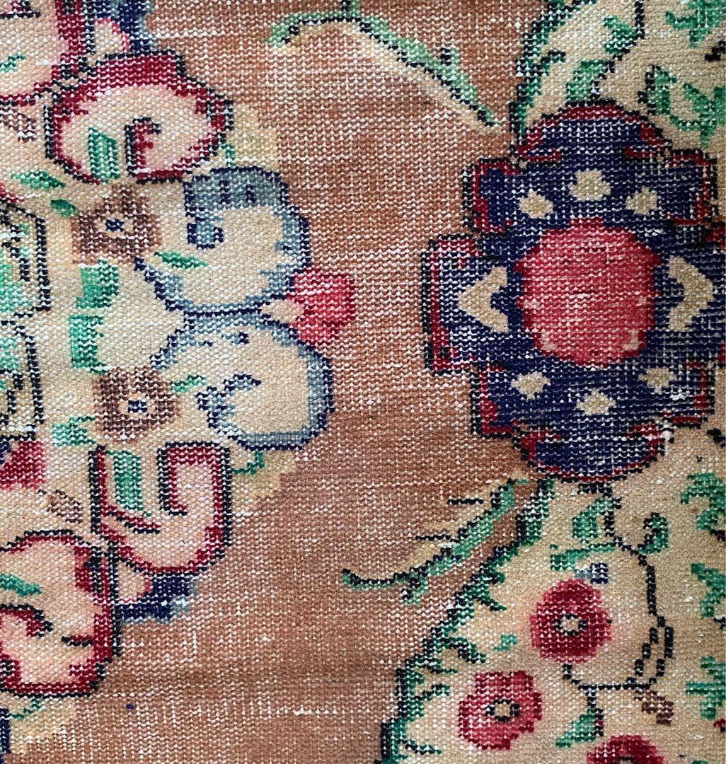 nyao様 超大判　271×140 超レア　トルコヴィンテージラグ　テラコッタ