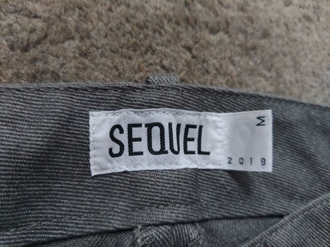 SEQUEL チノパン グレー Mサイズ TYPE-F
