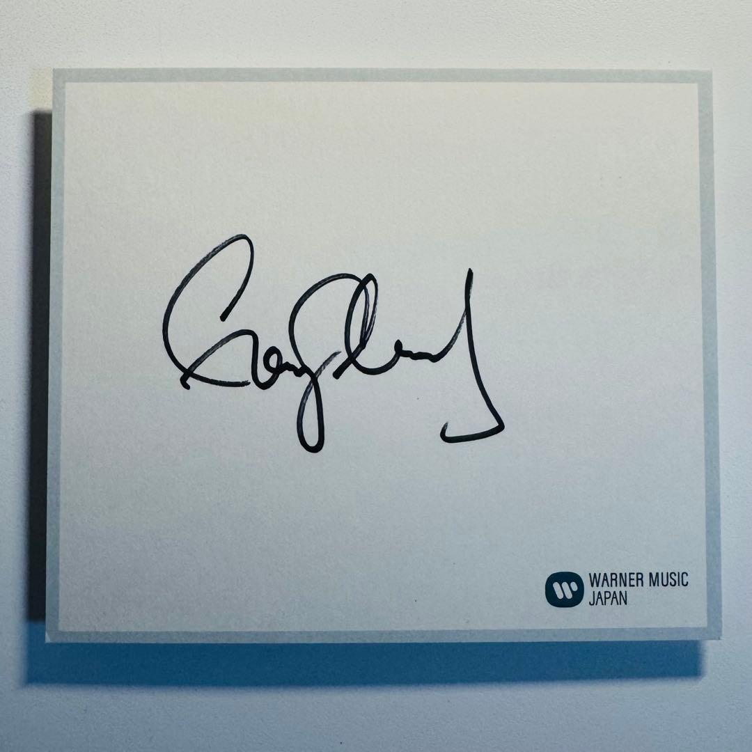 貴重 直筆サイン Gary Clark Jr. 2013