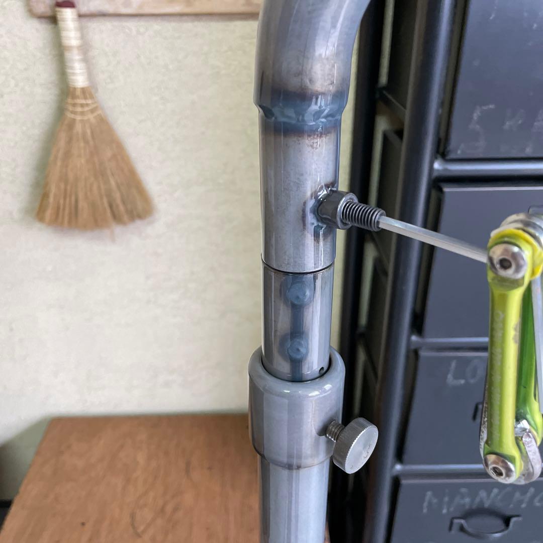 【残1】 インダストリアル シャビー 鉄製 配管 パイプ ハンガーラック 無骨