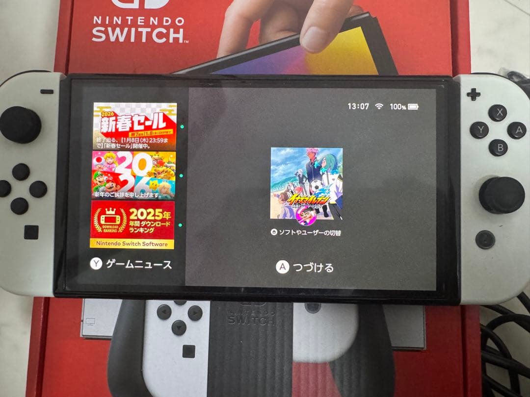 Nintendo Switch有機EL 64GBメモリーカード付き