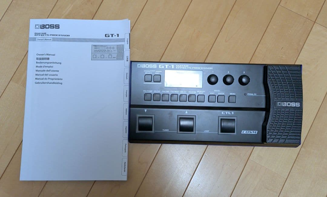 BOSS GT-1 ギター用マルチエフェクター