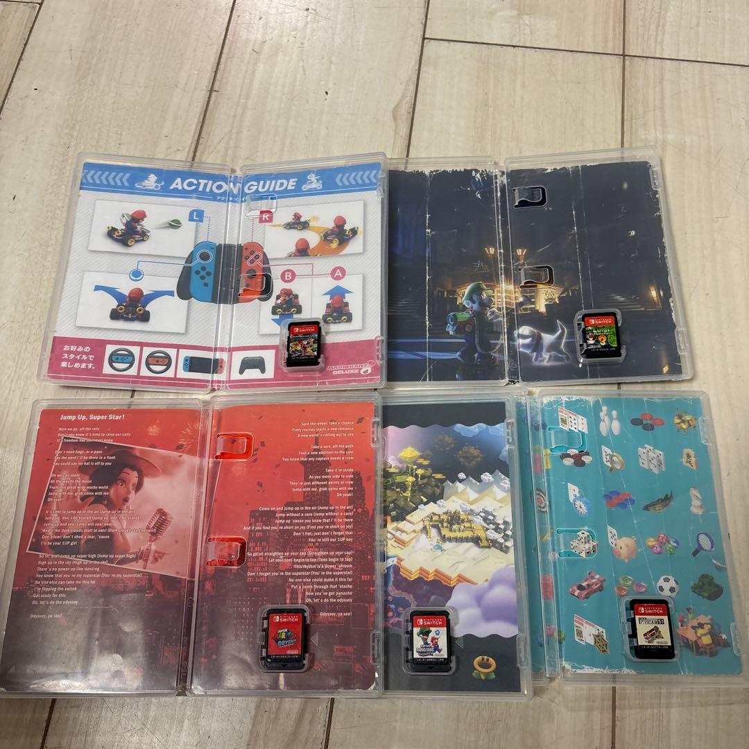 Switchソフト　まとめ売り（マリオメイン）