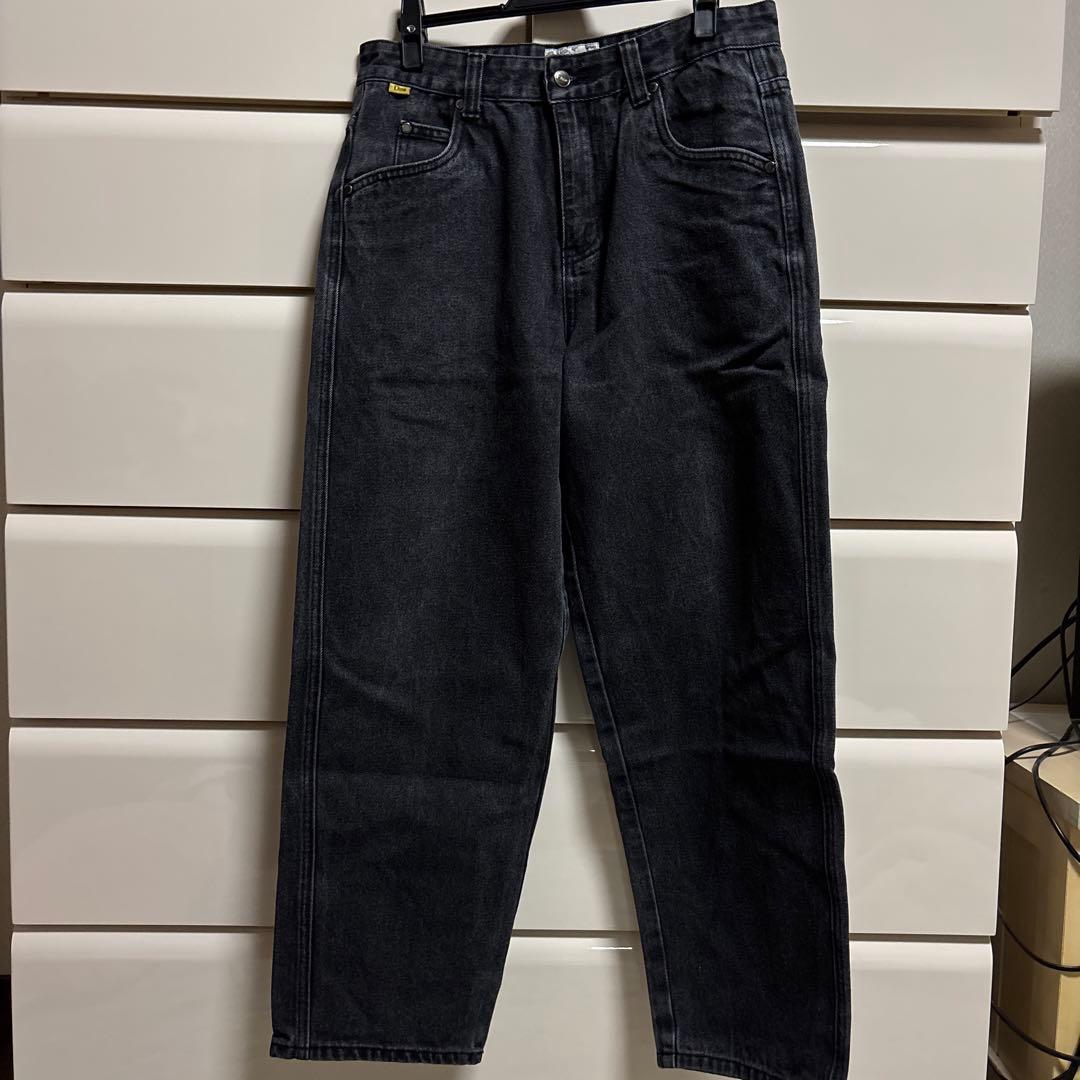 Dime ブラックデニム ストレート Sサイズ