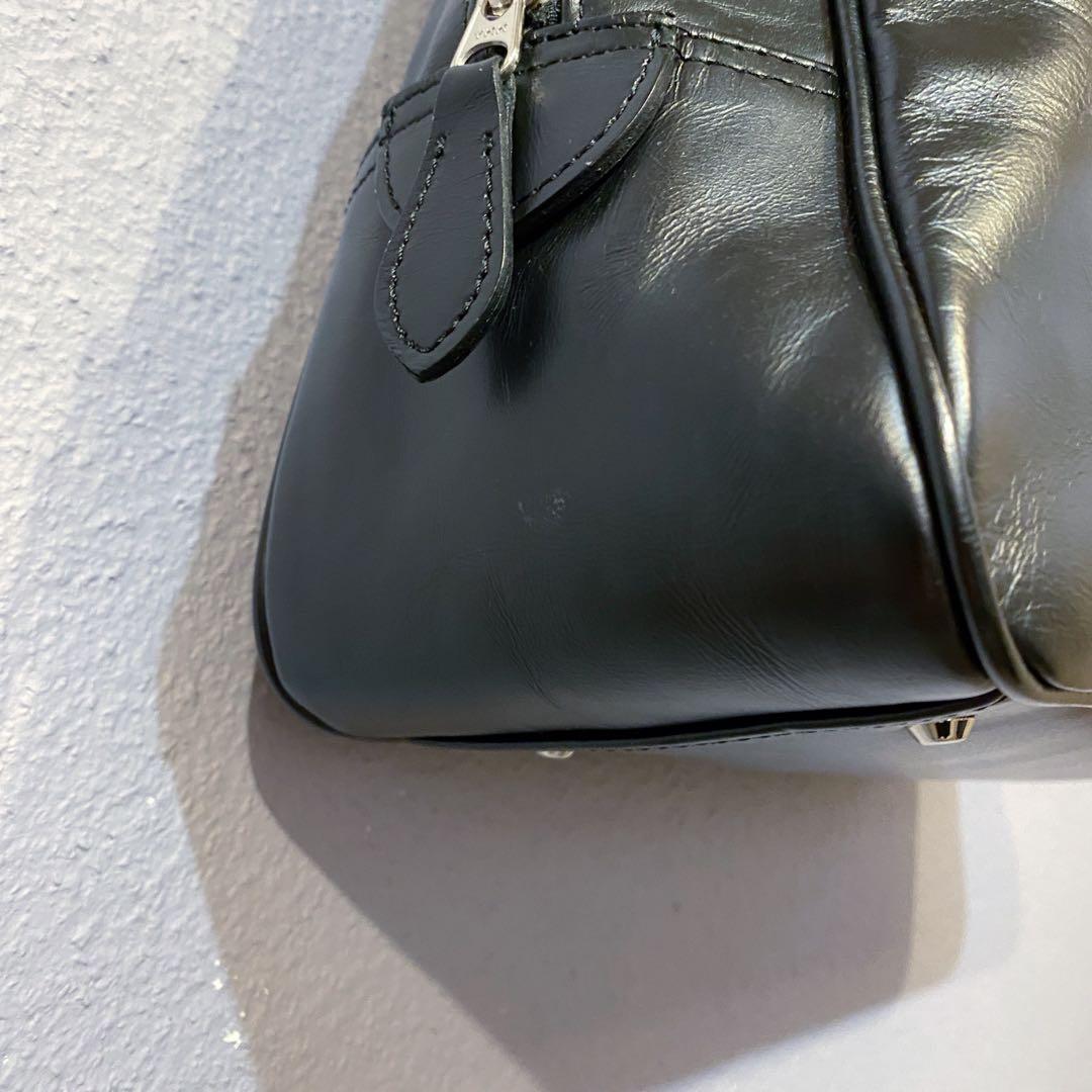 コムデギャルソン 青山バッグ 本ライン特別仕様 ブラック 台形ステアバッグ