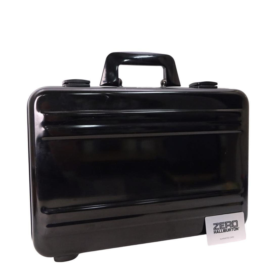 本物■ゼロハリバートン■アタッシュケース ブラック ビジネスバッグ ブリーフ