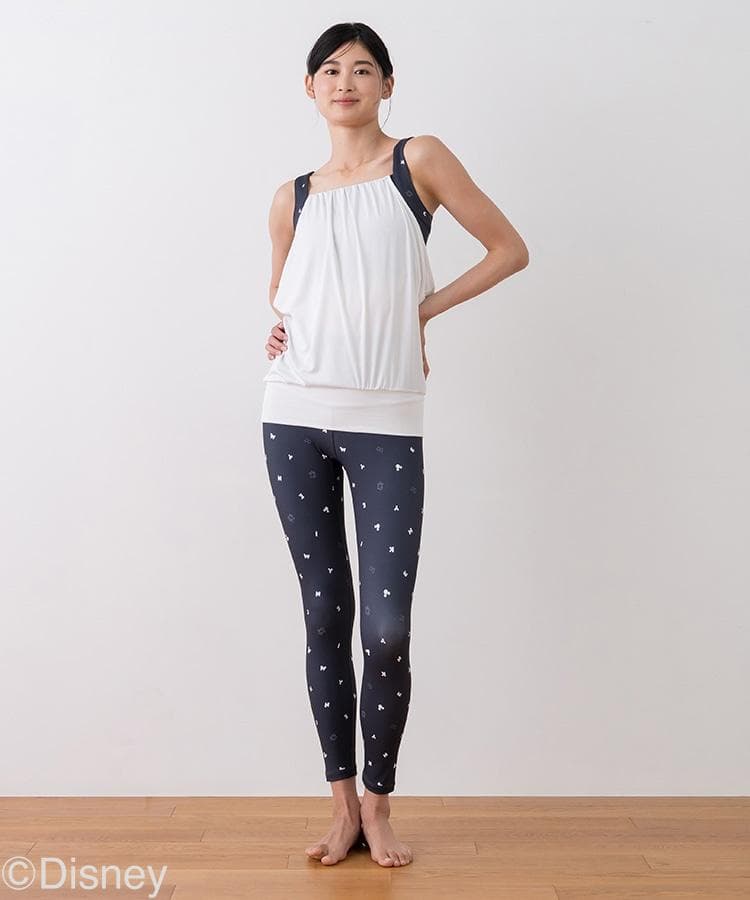 L AVA ディズニー　ミッキーマウス　ヨガウェアセット　Lサイズ