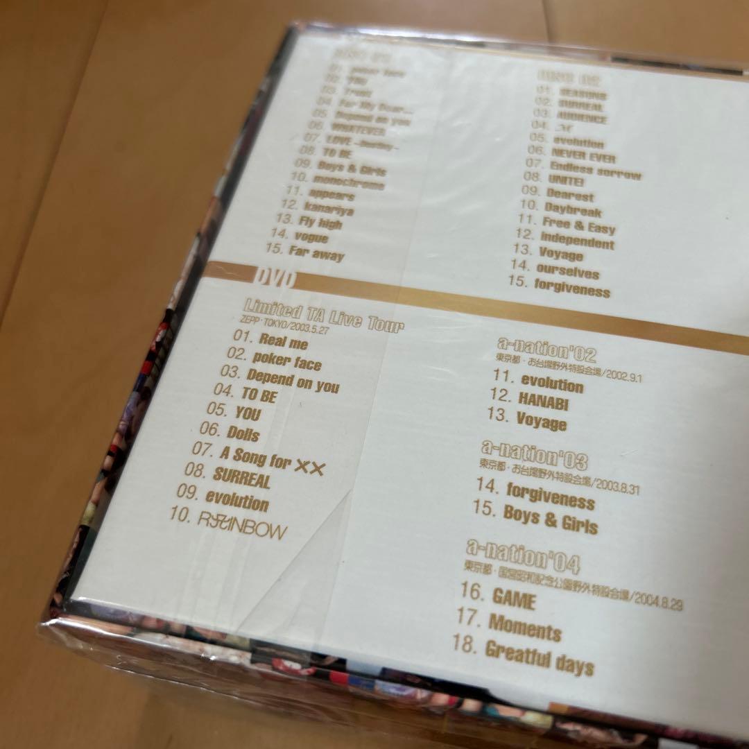 【即購入ok!!】浜崎あゆみ コンプリートベストDVD付 初回盤 新品未開封