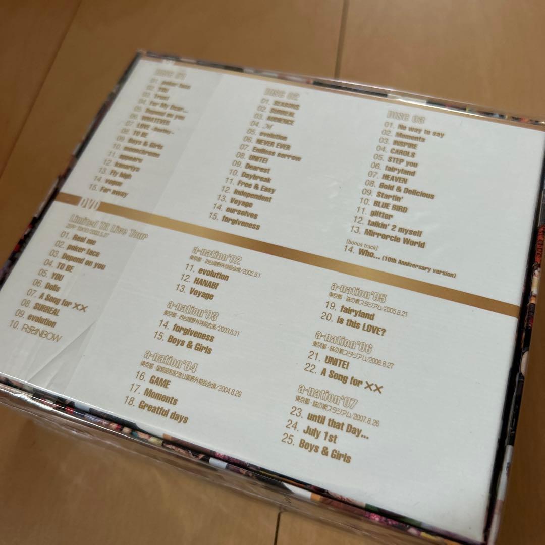 【即購入ok!!】浜崎あゆみ コンプリートベストDVD付 初回盤 新品未開封