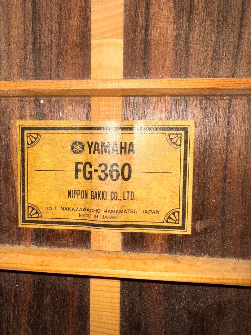 YAMAHA（ヤマハ）FG-360 グリーンラベル