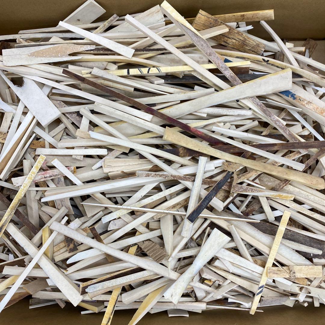 極上　箸、楊枝素材　7258g 東さ7-1223①