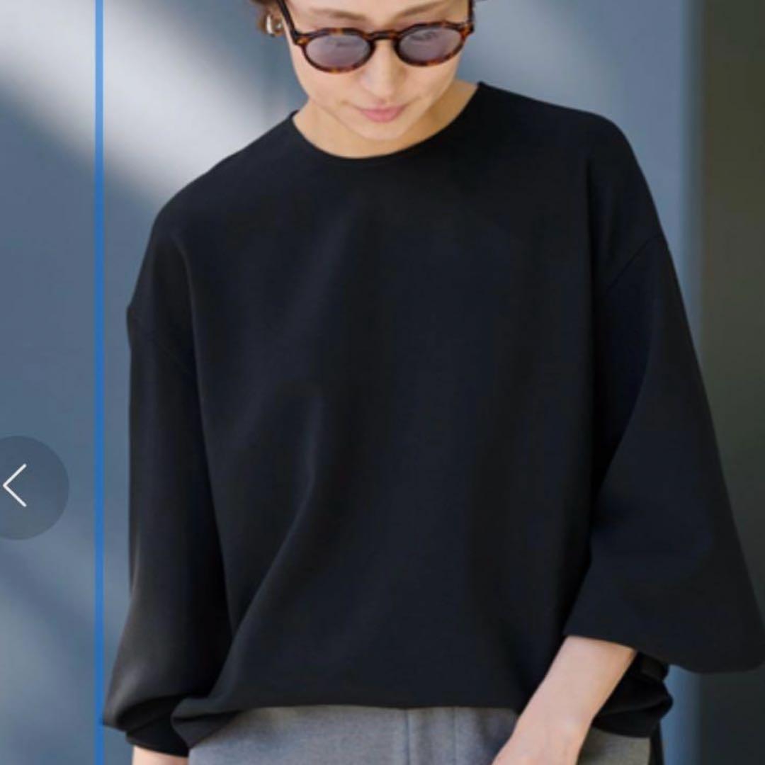 フレームワーク★ダブルクロスタックスリーブブラウス　美品