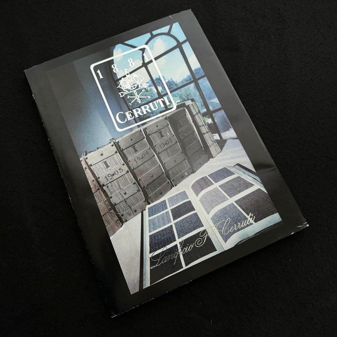 チェルッティ 写真集「CERRUTI 1881」紳士服 ファッション 生地