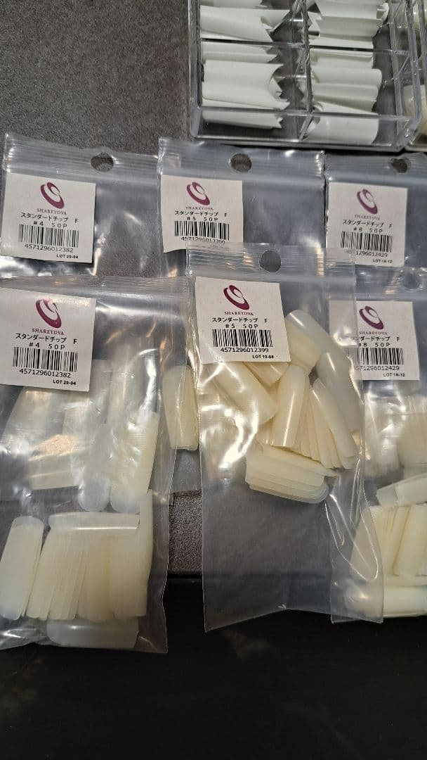 フルーリア EzFlow ネイル検定 アクリルパウダー カラーパウダー チップ