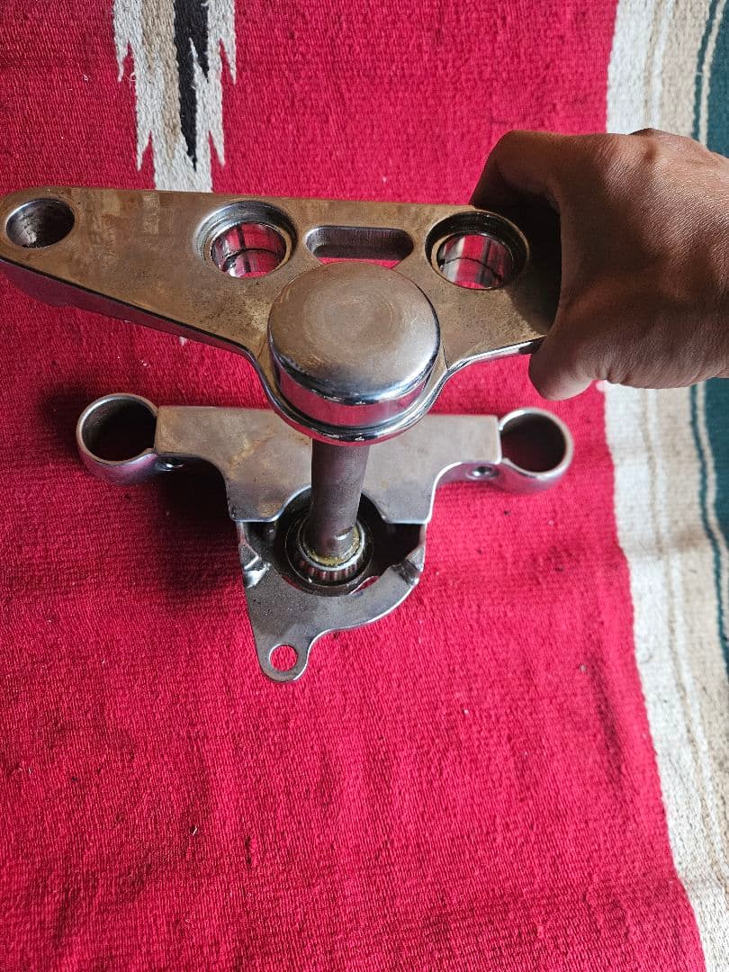 ハーレー　41ミリフォーク　トリプルツリー　パンヘッド　ナックル　ショベル