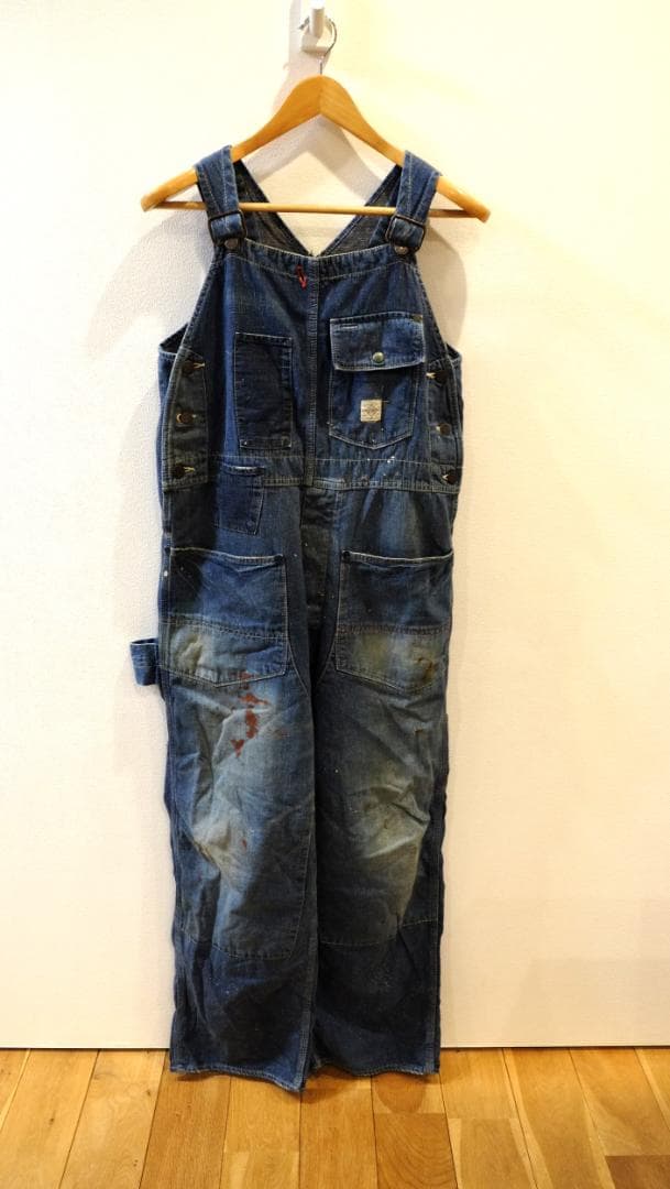ANACHRONORMアナクロノーム リメイク ダメージ オーバーオール メンズ